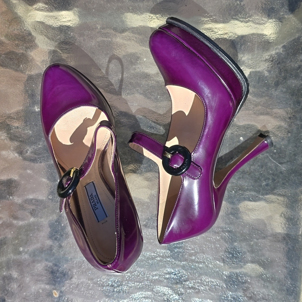 PRADA Milano Platform Heels made in Italy